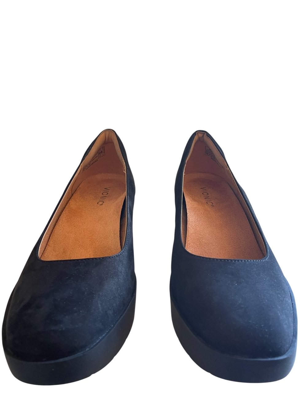 Vionic Sereno Black Wedge Pump with Cushioned Insole Size 10 NEW - Picture 6 of 14